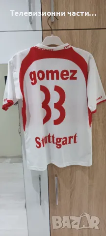 Футболна тениска фланелка на Stuttgart Щутгарт Mario Gomez #33 размер S , снимка 2 - Спортни дрехи, екипи - 49607256
