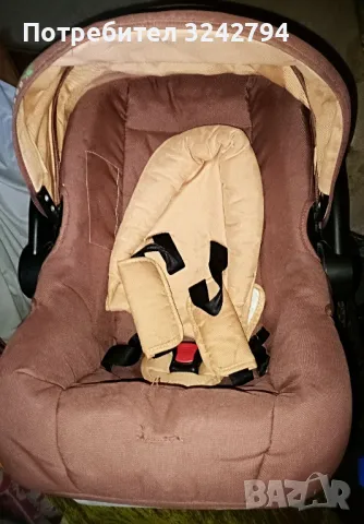 Седалка за бебе кош за бебе за кола, снимка 3 - За бебешки колички - 48776897