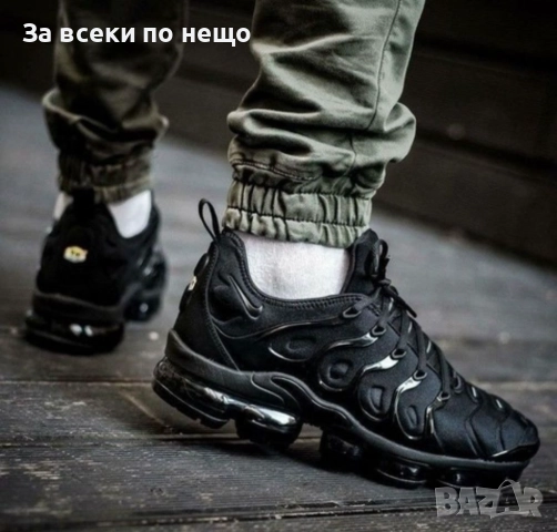 Nike AIR VAPORMAX PLUS BLACK Мъжки Маратонки С Кутия👟Мъжки Спортни Обувки Код S81, снимка 2 - Маратонки - 52411650