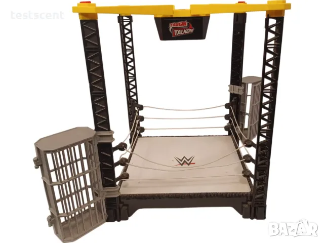 Ринг за играчки WWE Tough Talkers Wrestling Ring Playset with Cage and Ropes кеч wrestling, снимка 2 - Колекции - 48447598