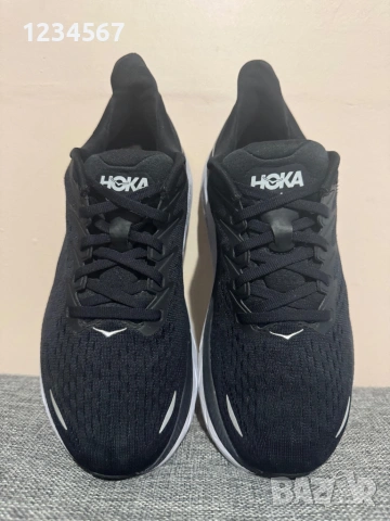 HOKA W Clifton 8 Wide Black / White., снимка 2 - Маратонки - 53289190