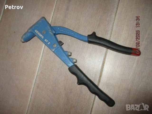 GESIPA NT X - MADE IN GERMANY - Немска ПРОФЕСИОНАЛНА - КАЧЕСТВЕННА Нитачка - ORIGINAL GESIPA GERMANY, снимка 3 - Винтоверти - 51739034