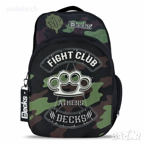 Ученическа раница Decks, 33x18x48см., снимка 3 - Ученически пособия, канцеларски материали - 51482087