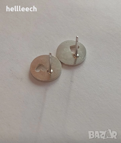 Сребърни обеци, снимка 5 - Обеци - 52827848