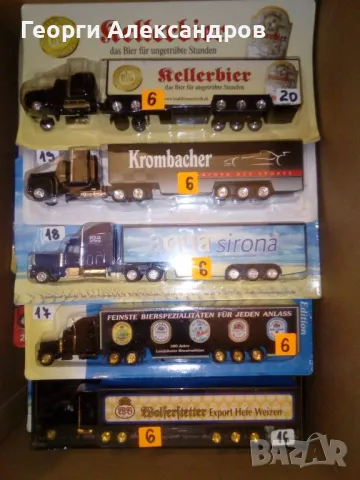 Камиончета в мащаб Н0 1/87, снимка 4 - Колекции - 48209360