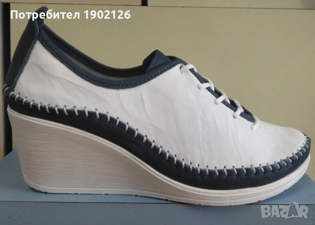 Дамски ежедневни обувки от естествена кожа 