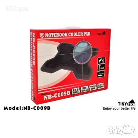 Охладител за лаптоп – Мощно охлаждане с безшумен вентилатор и RGB ефект, снимка 6 - Други стоки за дома - 52630442