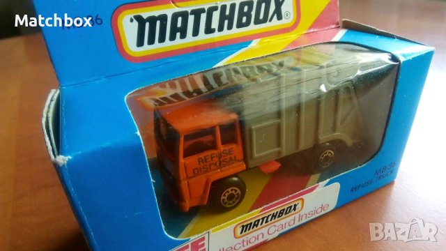 Matchbox China Refuse Truck 1/64 1981г, снимка 2 - Колекции - 43653300