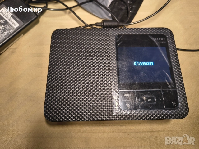 Безжичен компактен фотопринтер Canon Selphy CP1500 (черен) , снимка 11 - Фотоапарати - 53590310