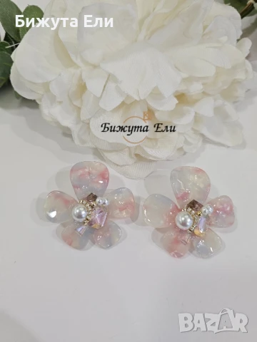 Обеци цветя 98