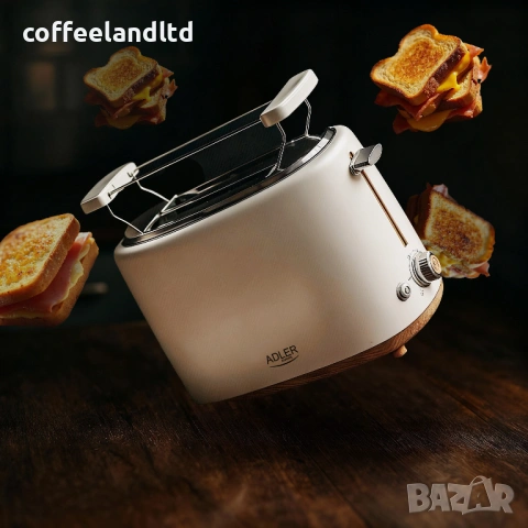 Тостер за филийки - AD3225, снимка 6 - Тостери - 53563215