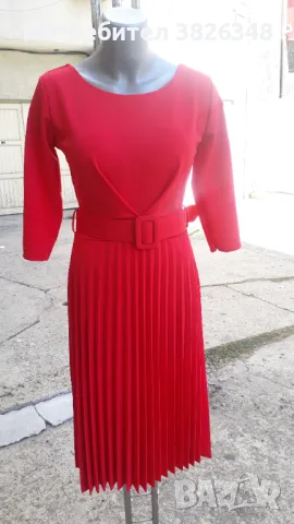 Рокля дамска червена