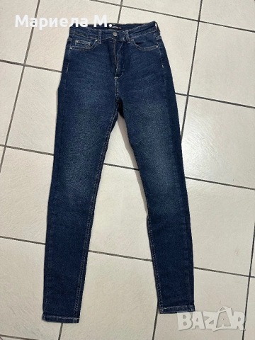 Еластични дънки, като нови, 34