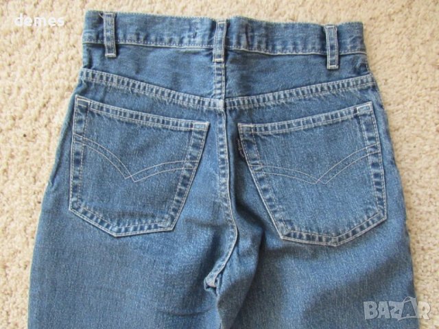 Дънки за момиче размер 29/32 с капси, снимка 7 - Детски панталони и дънки - 51279553