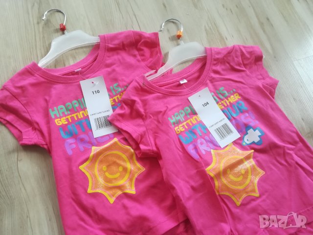 цикламена тениска 5 г, снимка 2 - Детски Блузи и туники - 21176144