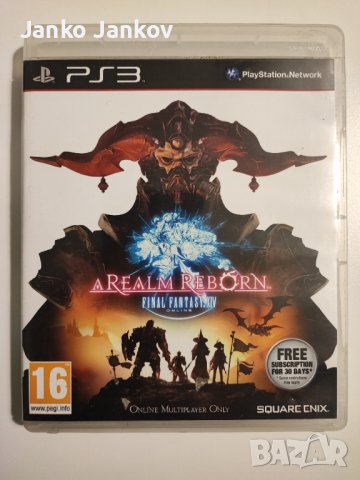 Final Fantasy XIV игра за Ps3 игра за Playstation 3 Плейстейшън 3, снимка 1 - Игри за PlayStation - 40037748