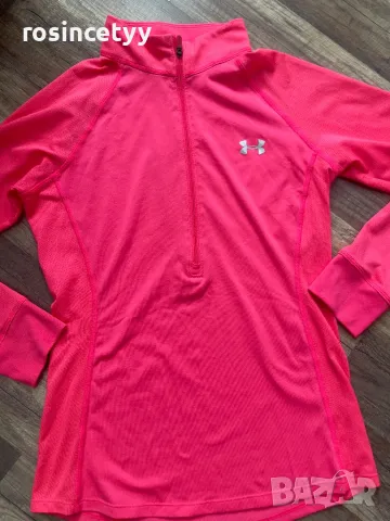 Неонова Under Armour, снимка 2 - Блузи с дълъг ръкав и пуловери - 50197982