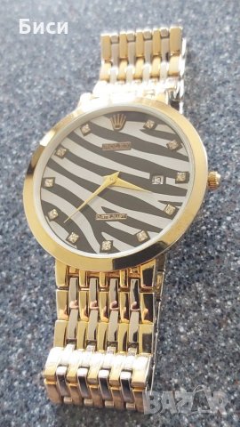 Rolex Datejust ,750/18k.gold plated-нов дамски часовник, снимка 2 - Дамски - 32424761