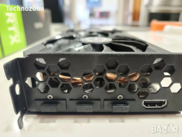 EVGA RTX 3060 12GB – КАТО НОВА | Оригинална кутия | Перфектна, снимка 3 - Видеокарти - 53238287