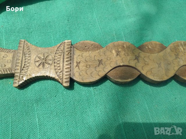 Дървена резбована лъжица , снимка 6 - Декорация за дома - 33075718