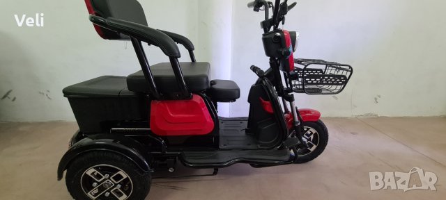 Електрическа триколка триместна C-1 750W/48V/20ah, снимка 17 - Мотоциклети и мототехника - 43042861