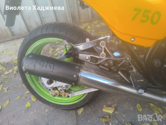 Kawasaki gpz 750 unitrack,внос от Германия, снимка 12 - Мотоциклети и мототехника - 52073949