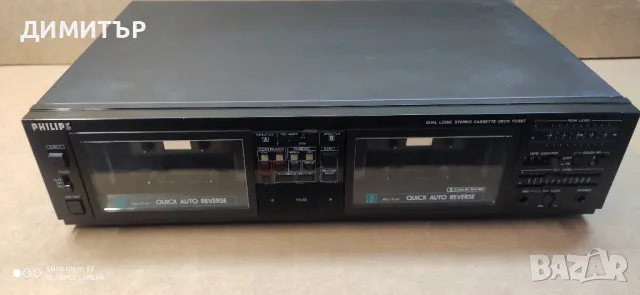 philips fc 567 двукасетъчен дек, снимка 2 - Декове - 47645770