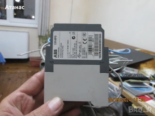 Реле за контрол на напрежението на шина DIN CM-MPS, снимка 3 - Друга електроника - 48194288