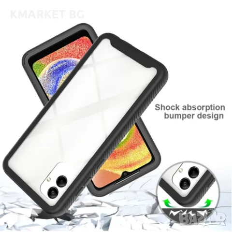 Samsung Galaxy A04 Силиконов Калъф Transparent TPU и Протектор, снимка 9 - Калъфи, кейсове - 48582139