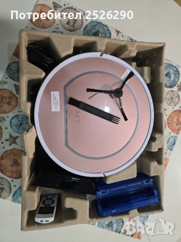 Робот прахосмукачка Ilife V7s Plus използвана, снимка 2 - Прахосмукачки - 51674163