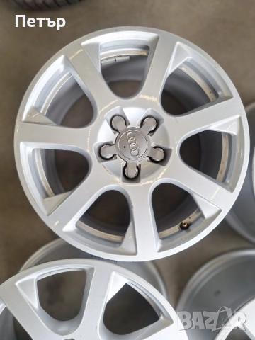 ОРИГИНАЛНИ АЛУМИНИЕВИ ДЖАНТИ ЗА  АУДИ ЗА Q-5Х112Х66.6-17 цола, снимка 5 - Гуми и джанти - 51960802