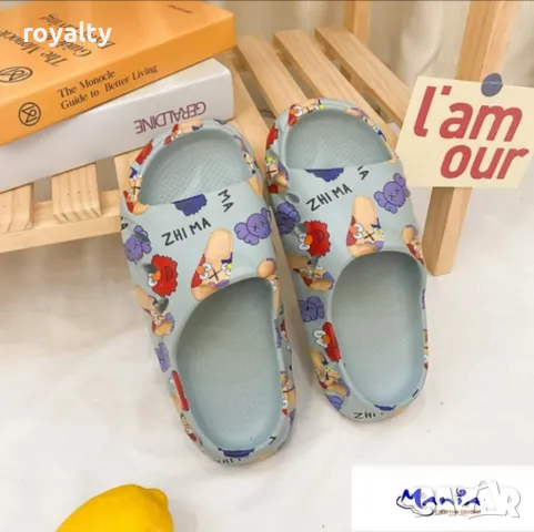 Дамски джапанки с апликации, снимка 2 - Джапанки - 49959951