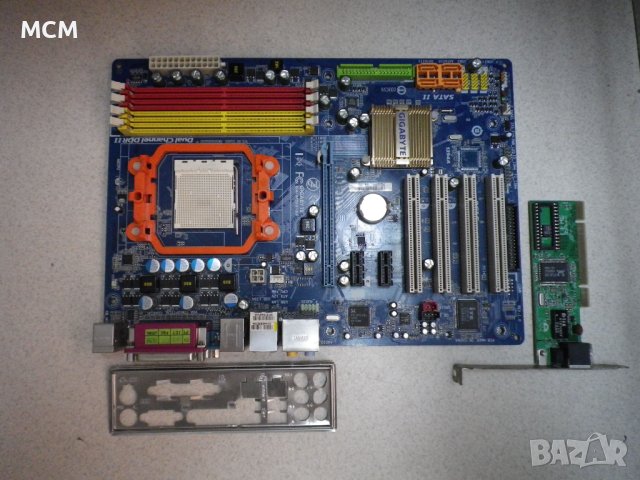 Дънна платка Gigabyte GA-M56S-S3, снимка 13 - Дънни платки - 40182624