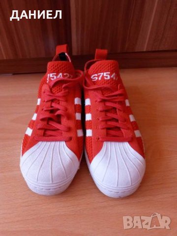 Оригинални Дамски маратонки Adidas superstar номер 38.5, снимка 2 - Маратонки - 27818937