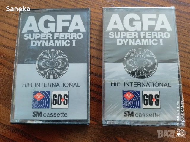 AGFA SUPER FERRO 60+6, снимка 1 - Аудио касети - 48847099