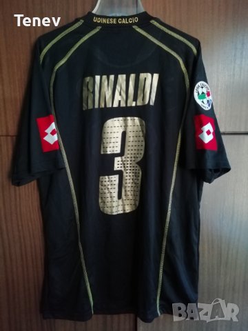 Udinese Calcio Michele Rinaldi Lotto мачова оригинална тениска футболна фланелка Удинезе 