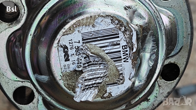 бмв е90 е91 заден ляв шенкел главина, снимка 2 - Части - 52884106