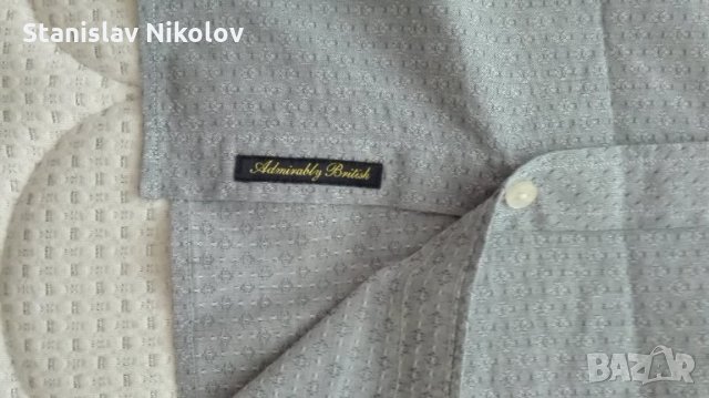 Елегантна риза Admiral Gold selection, снимка 4 - Ризи - 32963984