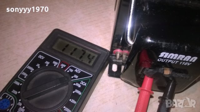 SIMRAN 220V TO 11OV/75OW-ВНОС АНГЛИЯ, снимка 16 - Други - 27230525