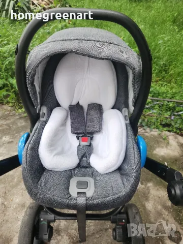 Полска комбинирана бебешка количка Adamex avatar 3в1 + подаръци , снимка 6 - Детски колички - 50316996