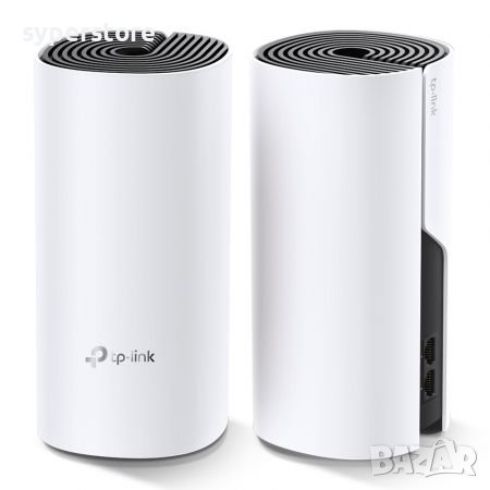 Удължител на интернет обхват TP-Link Deco M4 AC1200 2-pack Mesh Wi-Fi система за дома и офиса, снимка 2 - Рутери - 38402741