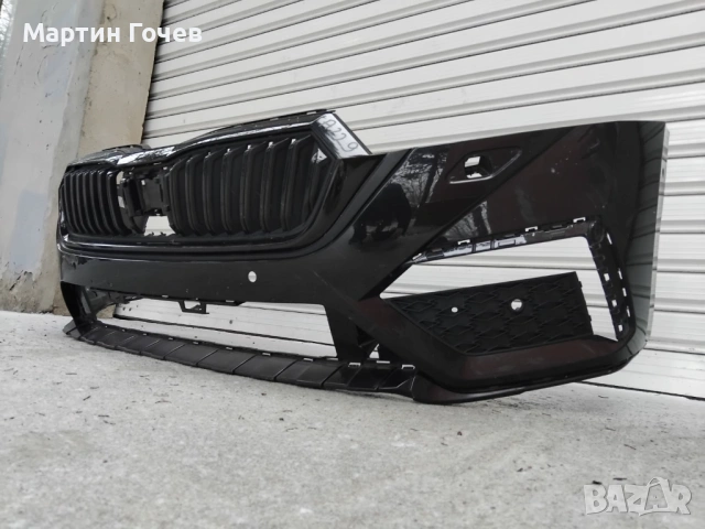 Sкoda Octavia IV 4 VRS предна броня. Оригинална, снимка 5 - Аксесоари и консумативи - 53479557