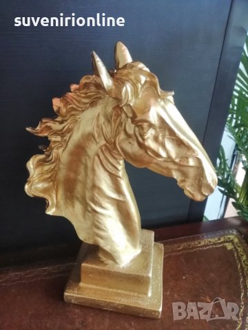 Статуетка конска глава , снимка 3 - Статуетки - 37076292