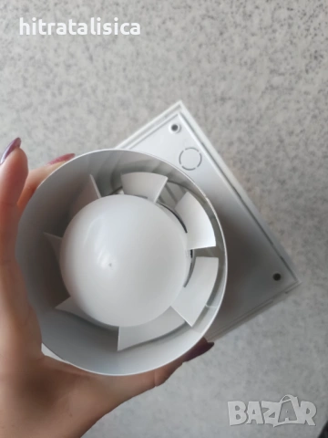 Вентилатор за баня Europlast фи100мм, снимка 5 - Вентилатори - 53473116