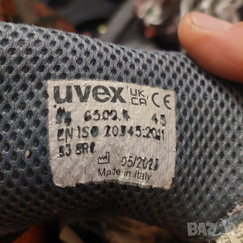 Uvex S3 SRC работни предпазни обувки номер 45 и  47, снимка 16 - Други - 48461196