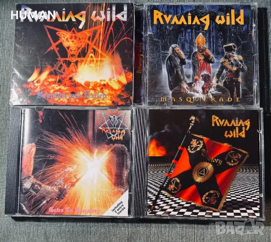 Running Wild , снимка 5 - CD дискове - 50388566