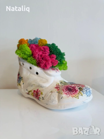 Декорации от скандинавски мъх, снимка 12 - Декорация за дома - 53307440