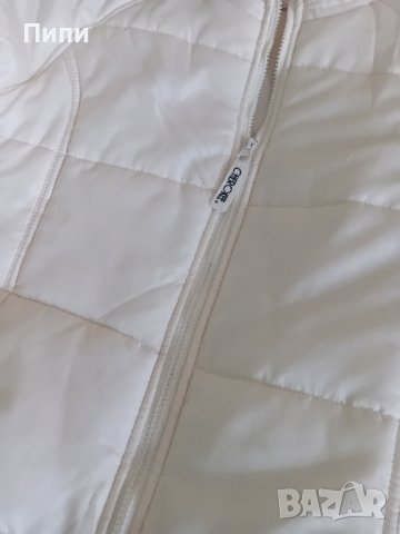 Чудесно  бяло дълго, топло яке, с,м размер , снимка 3 - Якета - 42958929