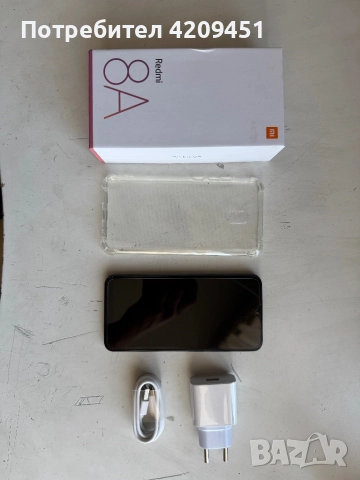 Xiaomi Redmi 8A 32GB с поставен стъклен протектор, case, кабел и адаптер, снимка 7 - Xiaomi - 51953644
