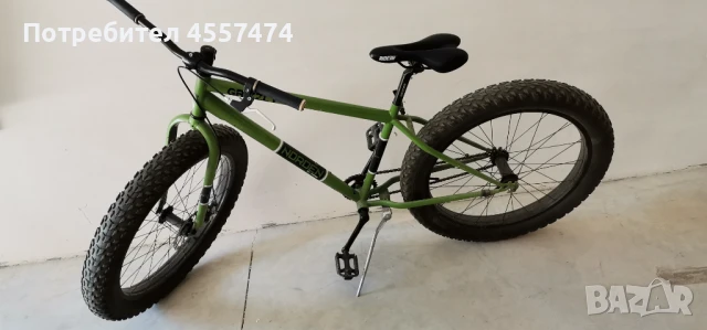 Fat Bike Drag Norden Grizzly Перфектен с дискова спирачка Огромни гуми, снимка 1
